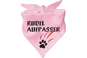 Kleiner Fratz Hunde Dreiecks Halstuch (Fb: rosa) (Gr. 2 (68 cm)) Rudelaufpasser