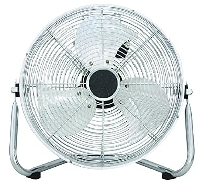 Domair BA30CC Brasseur d'air à poser 30 cm 60 W Chromé