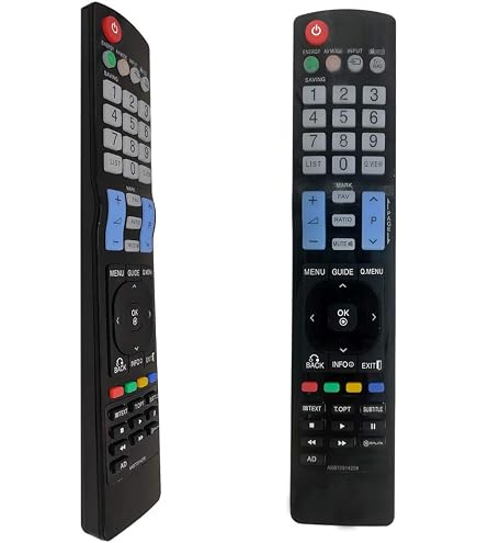 ALLIMITY Telecomando Sostitutivo AKB73615307 Per TV LG - Compatibile Con 47LM615S, 42LM615S, 37LS3400, 32LM611S, 55LM615S, 42LM3400, 37LM611S, 32LM3400 - 4