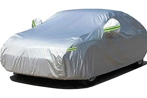BIG ANT Big Hippo Telo Copriauto Auto da Esterno Antigrandine Universale Telo Copriauto Auto Impermeabile Pieghevole Anti UV Anti Pioggia Sole (490cm*180cm*130cm)