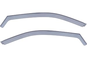 Modifycar - Deflectores Compatibles con Seat Arona 2017 en adelante - Vidrio Acrílico Duradero - Derivabrisas Delanteros Ahumados para Ventanillas - Instalación Interior - 2 Unidades