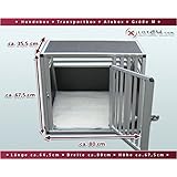 Hundebox / Alubox / Hundetransportbox / Autobox + Einlegematte Inbus-Verschraubung Größe M