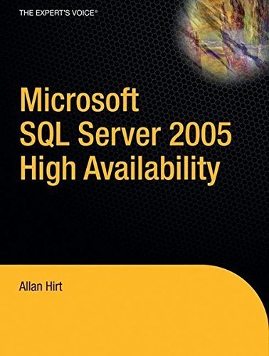 Pro SQL Server 2005 High Availability (Expert's Voice in SQL Server) by Allan Hirt (2007-07-23) en ligne Pro SQL Server 2005 High Availability (Expert's Voice in SQL Server) by Allan Hirt (2007-07-23) en ligne