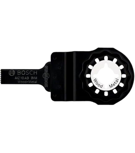 Lama Bosch Professional AIZ 10 AB - Per Tagli Nel Legno E Metallo, 10x20mm - Foto 4