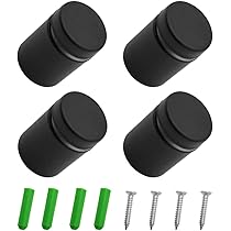 24 Distanziatori Vetro Acciaio Inox - Supporto Per Insegne, Pannelli, Foto, 12x25 Mm - Foto 3