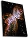 Produktbild Weltraumnebel - Schmetterlingsnebel in 120 x 80 cm - Hochwertige Leinwandbilder & Kunstdrucke, Dekoration für Ihre Wohnräume