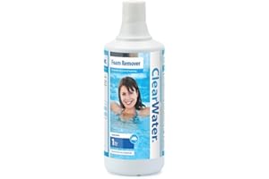 Clearwater Foam Remover for Swimming Pool and Spa Treatment, 1 Litre
