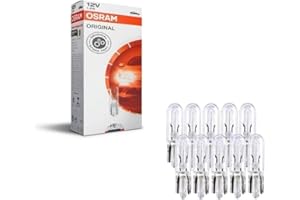 ‎OSRAM Osram 2721.TP ORIGINAL Sockel W2x4.6d, 2721, 12V, 1,2W, 10er Faltschachtel, 10 Lamps