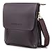 Produktbild Often TM Herren Braun Echtes Leder Handtasche Messenger Schulter Aktentasche iPad Mini Tasche Vertikal