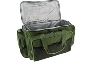 DNA Leisure NGT Choose from Menu Carp Coarse Fishing Green Insulated Carryall Bait Tackle Camping Overnight Bag Brewbag Regular or Large (709 Insulated)