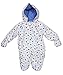 Nursery Time Mini Dino Snowsuit - White - 6-9 Months / 74 cm
