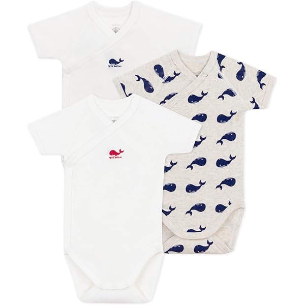 Petit Bateau Baby Bodys 5er Pack - Langarm Für Mädchen