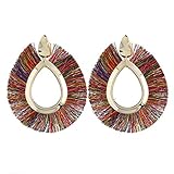 🦄 Estilo: Vintage, Bohemia - - - - - Zarcillos de mujer oro hombre 18k plata niña tous aro bebe aretes para mujer acero inoxidable aretes para mujer aretes para mujer largos rose aretes para mujer tous aretes para mujer corazon aretes borlas pendientes colgantes mujer plata vintage cristal de lagrima hombre rojos niña bolas