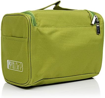 Travel Toiletry Bag Multi-functional Portable Large Capacity Cosmetic Storage Bag Organizer Wash Bag Makeup Kit Toiletry Case with Hanging Hook for Men and Women