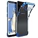 Produktbild Conie Rückschale Hülle Samsung Galaxy S9 Plus, S9+ - Bumper Ultra Dünn Slimcover Im Transparent Chrome Design, Silikon Rückschale, Case Galaxy S9 Plus Transparent - Blau