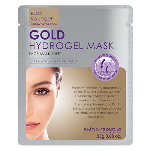 Skin Republic Look Younger Instant Hydration Gold Hydrogel Face Mask Sheet 25g