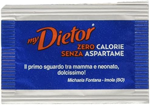 Dietor - Dolcificante Zero Calorie Senza Glutine, Box Da 300 Bustine