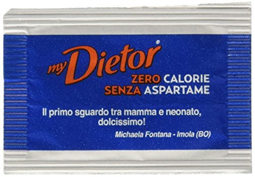 Dietor - Dolcificante Zero Calorie Senza Glutine, Box Da 300 Bustine