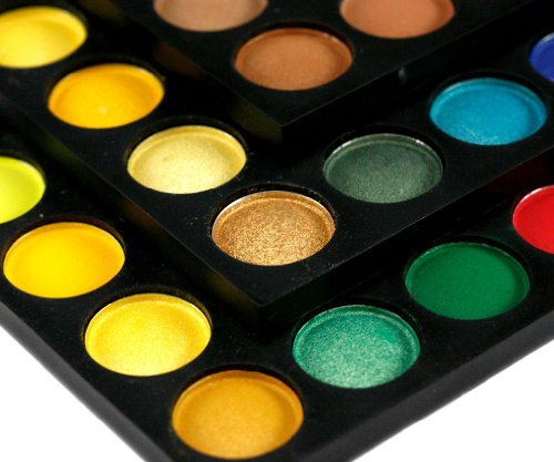 Wunderbar 180 Toll Farbe Palette Lidschatten Professional Kit Set - 3