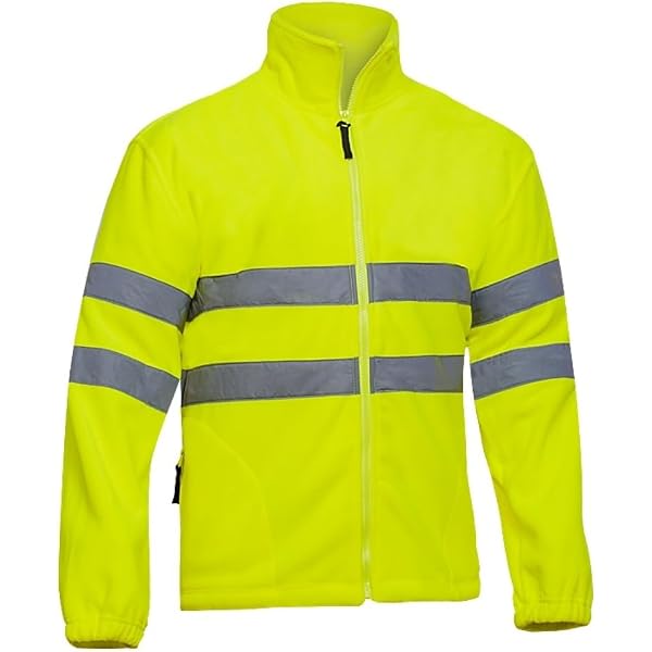 Veste Softshell Haute Visibilité NITRAS Motion TEX VIZ - Coupe-Vent Réfléchissante 3M Pour Travail