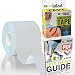 Produktbild No Label Kinesiologie Tape Weiß | Physio Tape | Body Tape | Sportstape | 5 cm x 5 m | Schutz + Schnelle Regeneration In Schulter Nacken Rücken Knie Knöchel & Ellenbogen | Latexfrei