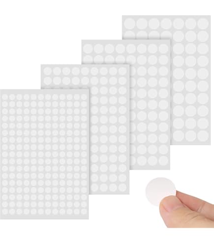 APLI 2680 - Witte etiketten voor mini-zakjes 25,0 x 40,0 mm 6 vellen,Wit