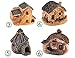 Produktbild BRZM Partyrequisiten 4 stücke Miniatur Harz Villa Gras Haus Puppenhaus Ornament Mini Gärten Pflanze Decor Craft (zufällig)