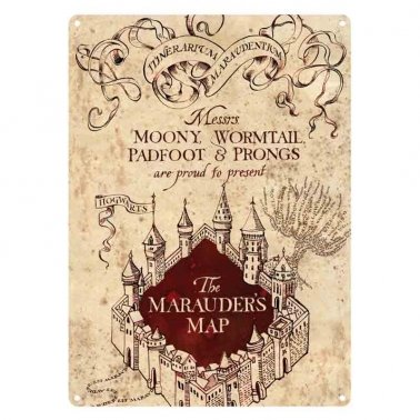 Preisvergleich Produktbild Harry Potter Marauders Map