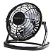 Produktbild 4" Mini USB Ventilator Tischventilator / Fan / Lüfter für den Schreibtisch mit An/Aus-Schalter schwarz
