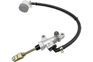 Mabutingti Pompe Maître cylindre de frein à pied arrière pour Yama-ha Raptor 350 YFM350 2004-2013 Banshee 350 YFZ350 2002-2006 Warrior 350 YFM350X 1990-2004 avec Réservoir