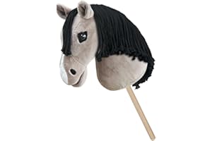 WILCOX EQUIMED Equimed Hobby Horse 'Puffin Kid-Friendly Realistic Toy Pony Exercise Toy (Puffin)