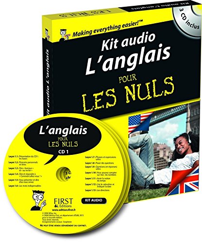 Book's Cover ofKit audio Langlais pour les Nuls