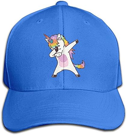 Have You Shop Dabbing Unicorn Sandwich Cap Black Baseball Cap Hats Adjustable Peaked Trucker Cap