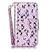Produktbild Nancen Wallet Case Hülle für Samsung Galaxy S6 Edge / SM-G925 (5,1 Zoll) ,Schmetterling Muster Flip Funktion Kartenfächer Magnet Etui Samsung Galaxy S6 Edge / SM-G925 (5,1 Zoll)