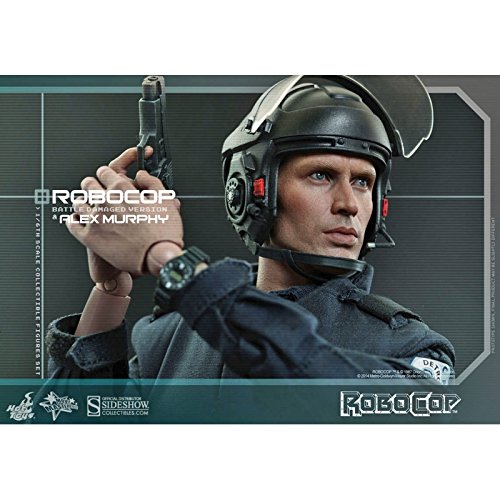 Hot Toys 1:6 Scale Battle Damaged Robocop and Alex Murphy Figure Set