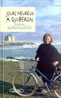 jaquette livre JOURS HEUREUX A QUIBERON