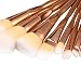 Make Up Brushes Set - Professional Foundation Kabuki Cosmetics Brushes - Start Makers Rose Gold Special Design Makeup Brushes - Best Choice & Essential 8 brushes with free Beauty Blender