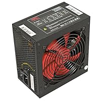 HKC® V-POWER 550 Watt ATX PC-Netzteil, Schutzschaltkreise: OPP, OCP, OVP, SCP, 20+4pin Stromversorgung, PFC, leise, 120mm FAN (V-550)