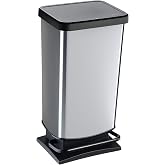 Rotho Paso &Ccedil;&ouml;p Kutusu 40 L, Plastik, Siyah, 40 Liter