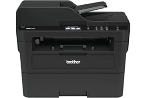 Brother MFCL2730DW, Impresora Multifunción Láser Monocromo con Fax, Pantalla Táctil e Impresión Dúplex, wifi, Negro