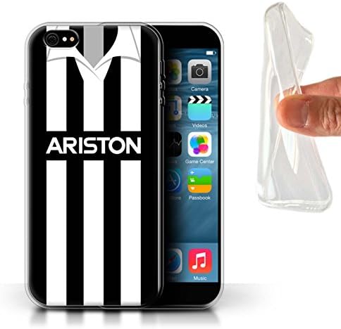 Retro Clasico Gel TPU Phone Case/Cover for Apple iPhone 6+/Plus 5.5/Juventus 1984 Design/Retro Football Shirt/Kit European Collection