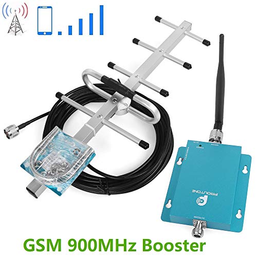 Proutone Mini 900MHz gsm teléfono móvil señal de Refuerzo la señal de gsm repetidor + Yagi Antena con Cable de 10m