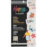 The Happy Planner Cosmic Watercolor Sticker Pack - 30 Sheets, 494 Stickers For Planners, Journals, Scrapbooks - View #12