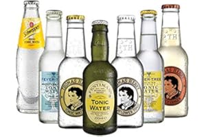 UNBEKANNT Tonic Set Schweppes, Fever Tree Indian + Mediterranean ,Fentimans, Thomas Henry Tonic und Elderflower Thomas Henry Spicy a 200ml inc. MEHRWEG + EINWEG Pfand