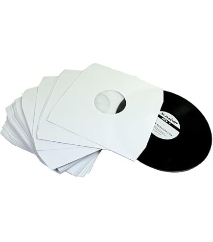 20 Buste Interne Per Dischi In Vinile, Buste Per Dischi In Carta Kraft