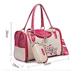 YOUJIA-Portatile-Cane-Borsa-Trasportino-Morbido-Viaggiare-Borsa-Borsetta-Borsa-a-Spalla-per-Cani-Gatti-Piccolo-Animali-342220cm