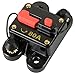 Produktbild RKURCK Schutzschalter 250A, Sicherungshalter Trolling Motor Auto Auto Marine Boot Fahrrad Stereo Audio Inline-Wechselrichterrelais DC 12-24V (80A)