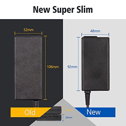 19.5V 3.33A 65W Adapter Netzteil für HP 250 G3, 355 G1, 355 G2 (Alle Models) HP 350 G2,HP Envy Pavilion Touchsmart Sleekbook 11, 14 15 Series, HP Chromebook 14-q010nr 14-q020nr 14-q030nr 14-q070nr Hp Envy Touchsmart 14-k00tx 14-k002tx 14-k047tx 14-n027tx 14-n032tx 15-n018tx 14-n029tx Pavilion Sleekbook 14-b000 693715-001 Ts-e011au Ts 14-k031tx 710412-001 Ultrabook Kompatibel mit P/N: HP PA-1650-34HE 714657-001 714159-001 709985-004 710412-001 AD9043-022G2 inkl. Eu Stromkabel Ladekabel - 5