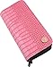 Groom Professional Pink Alligator Scissor Case