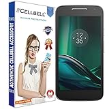 CELLBELL® Tempered Glass Screen Protector For Motorola Moto G4 Play With FREE Installation Kit RS.149 (85.00% Off) - Amazon